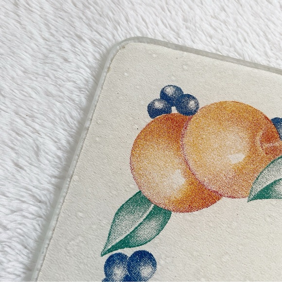 Vintage 1990’s Corning Corelle Abundance Counter Saver 15”x12” Fruit - Picture 3 of 9